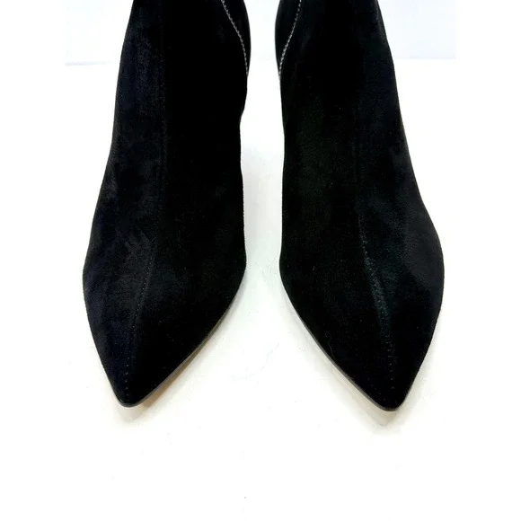 Bella Vita Danielle Black Suede Leather Booties Size 8M NWT AND BOX - Picture 5 of 8